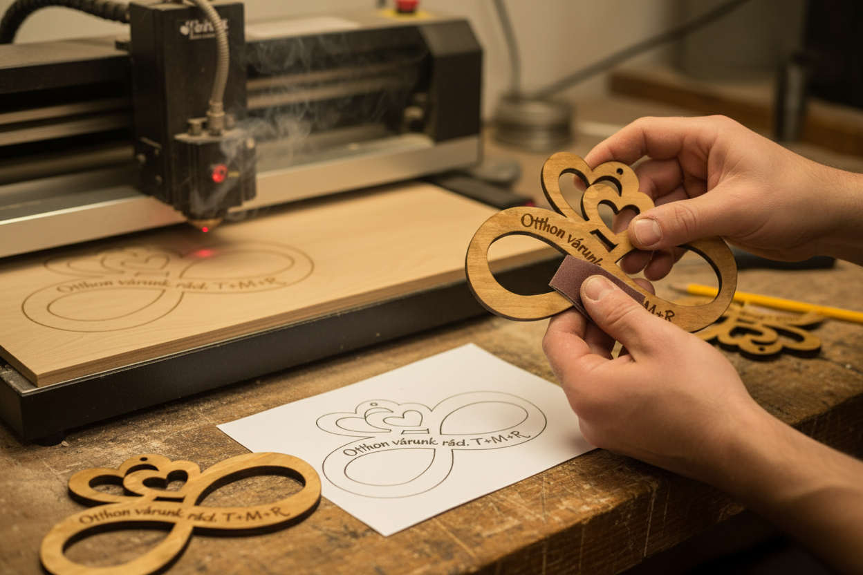 Egyedi autós illatosító – Végtelenség