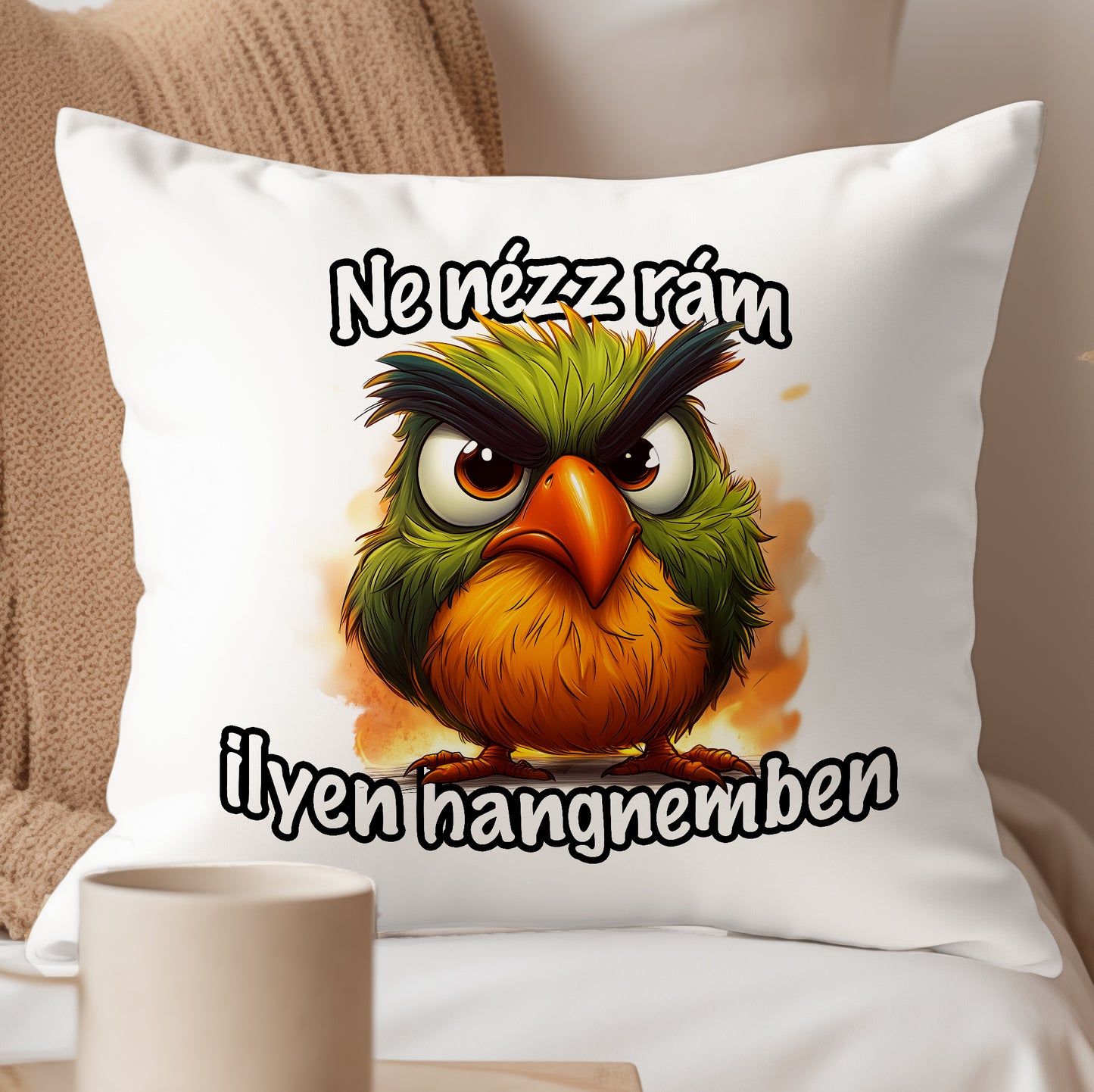 Párna Ne nézz rám ilyen hangnemben - Lovelo