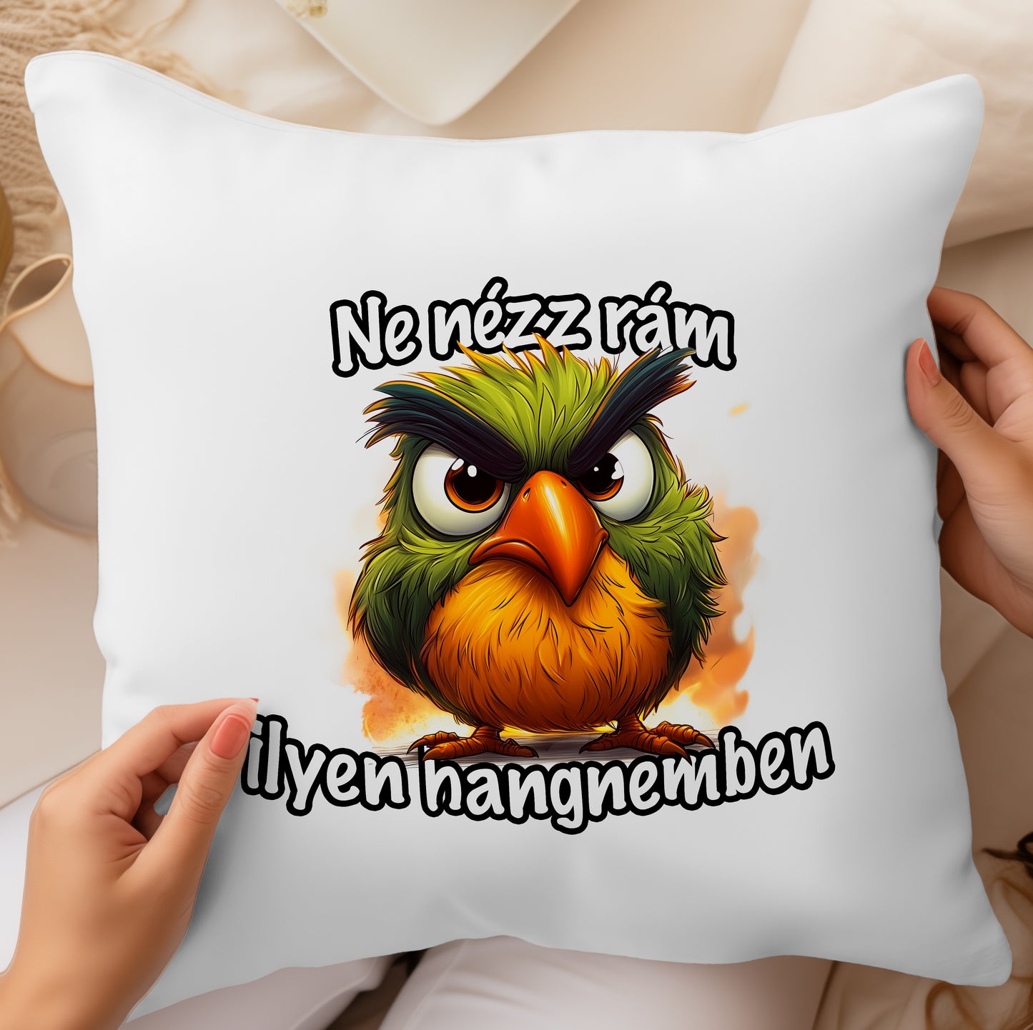 Párna Ne nézz rám ilyen hangnemben - Lovelo