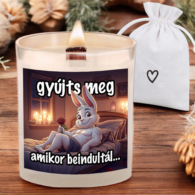 Gyújts meg amikor beindultál.. gyertya - Lovelo