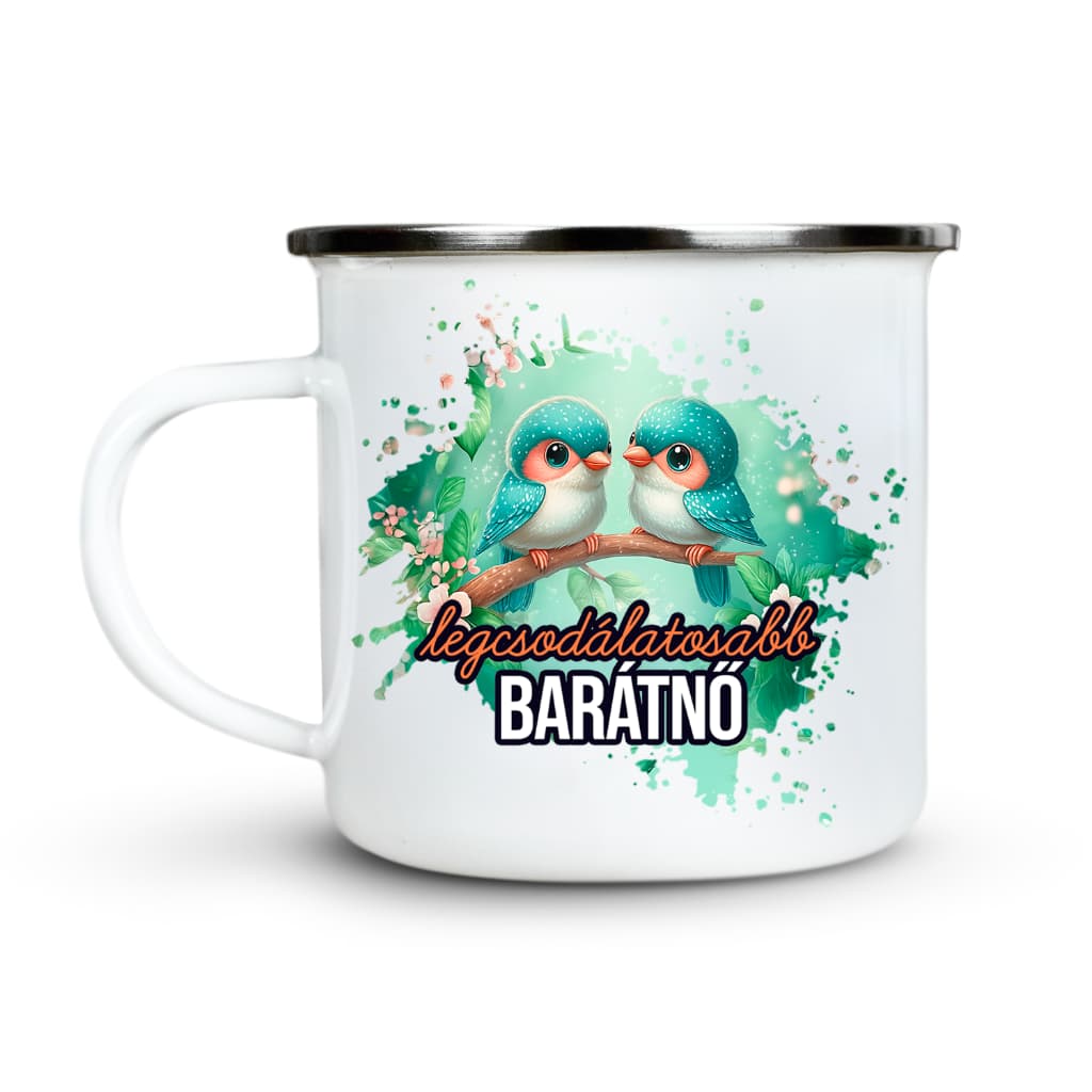 Zománc bögre legcsodálatosabb barátnő