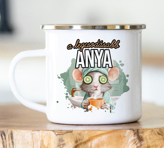 Zománc bögre A legcsodásabb anya - Lovelo