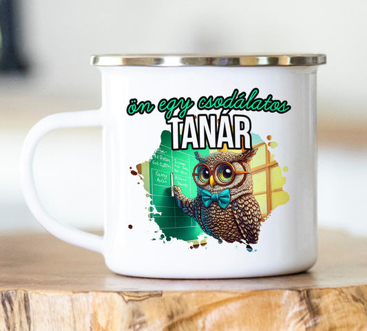 Zománc bögre Ön egy csodálatos tanár - Lovelo