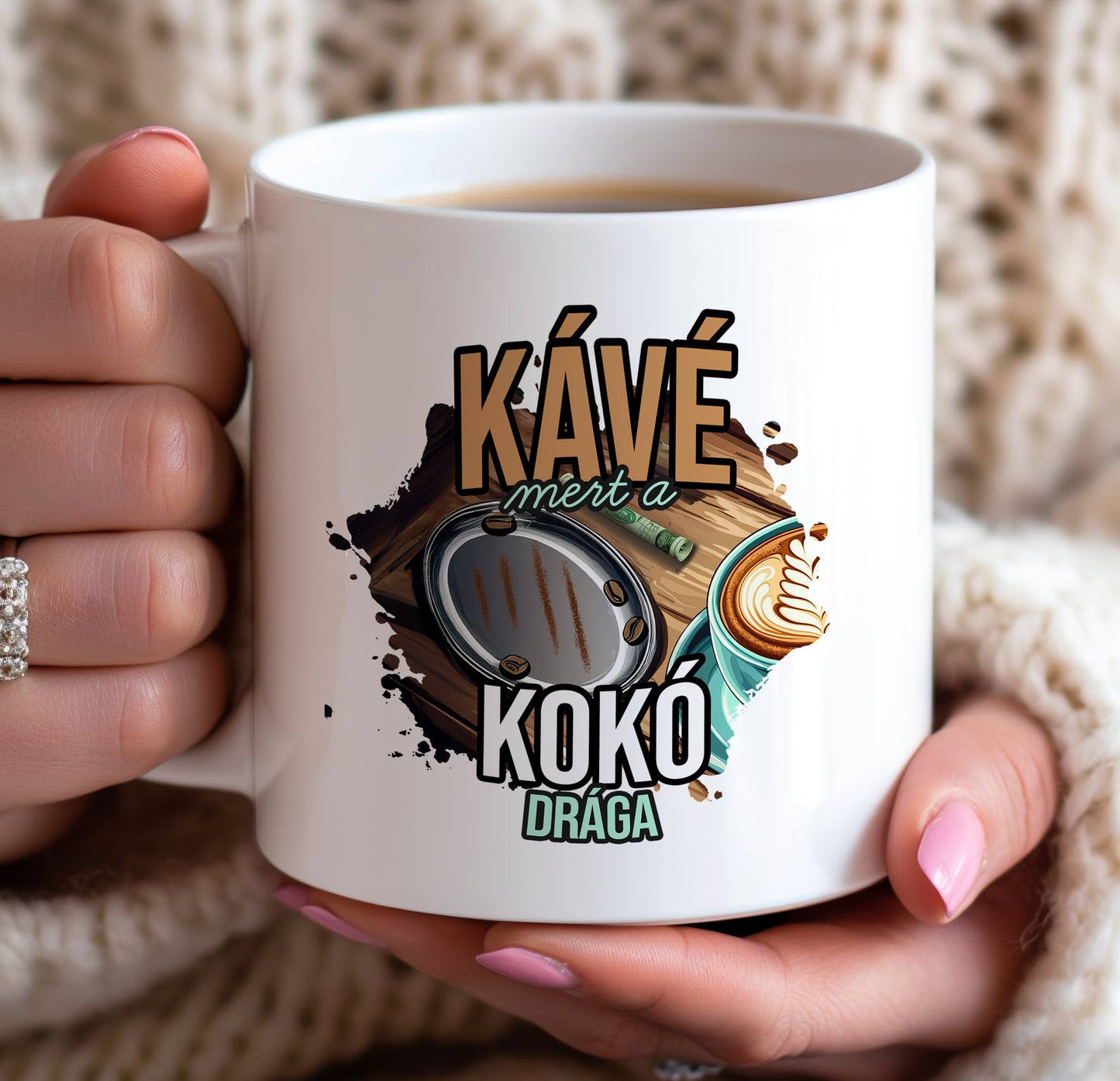 Bögre Kávé mert a kokó drága - Lovelo