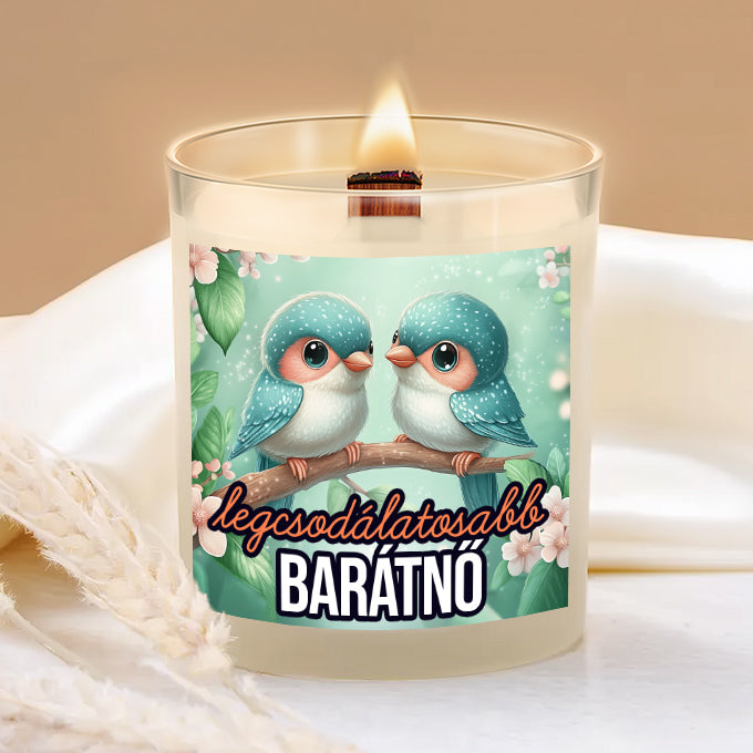 Legcsodálatosabb barátnő gyertya - Lovelo