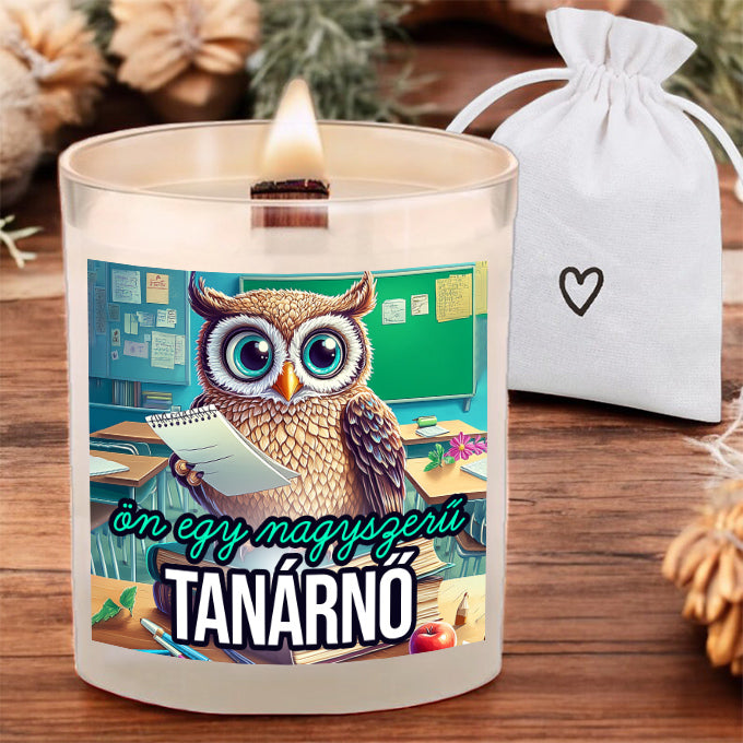 Ön egy nagyszerű tanárnő gyertya - Lovelo