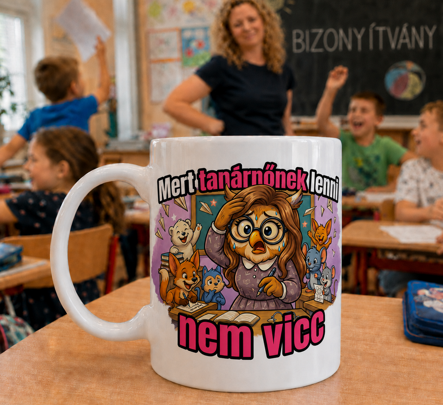Bögre Mert tanárnőnek lenni nem vicc