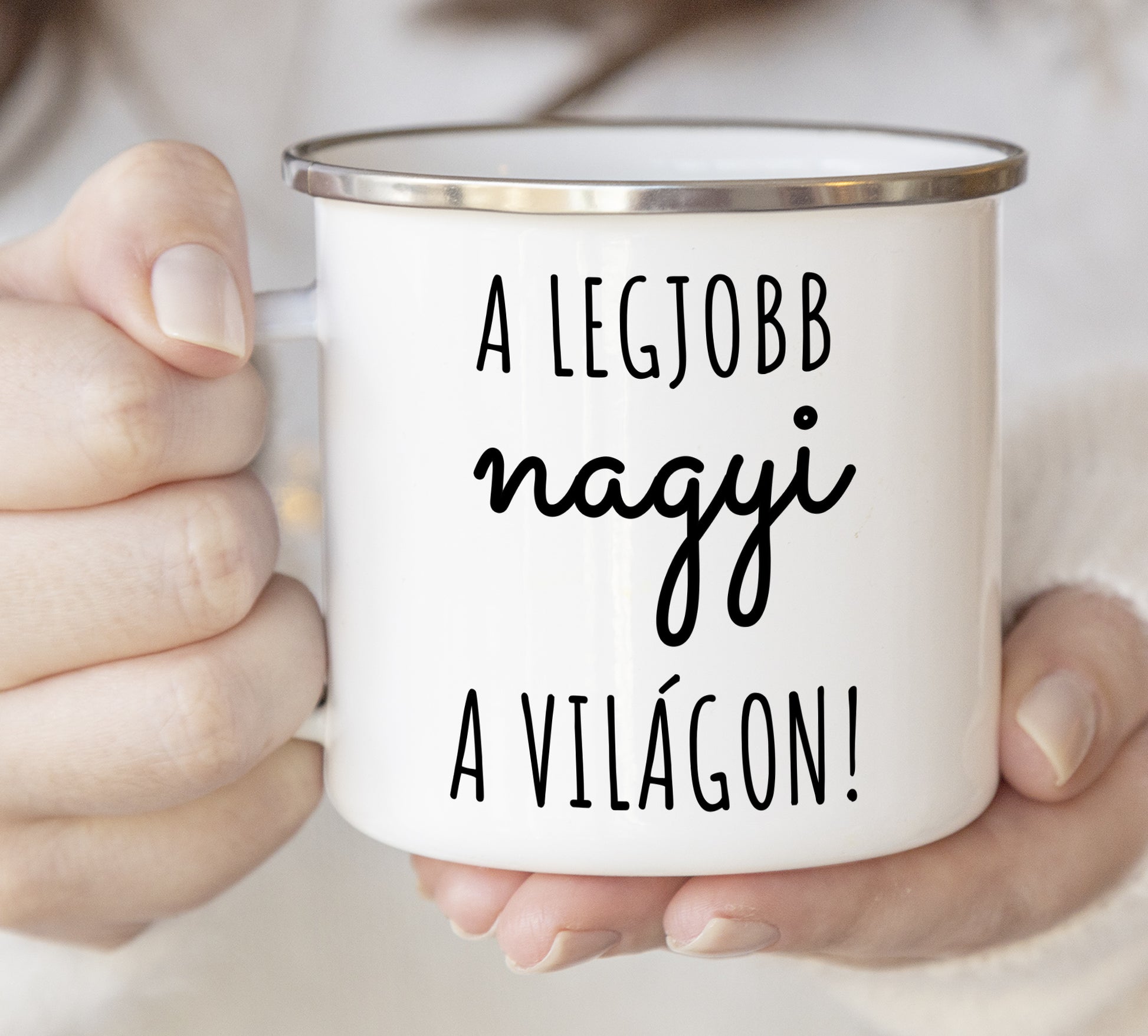 A legjobb nagyi a világon zománc bögre - Lovelo