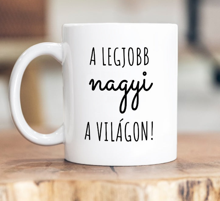 A legjobb nagyi a világon bögre - Lovelo