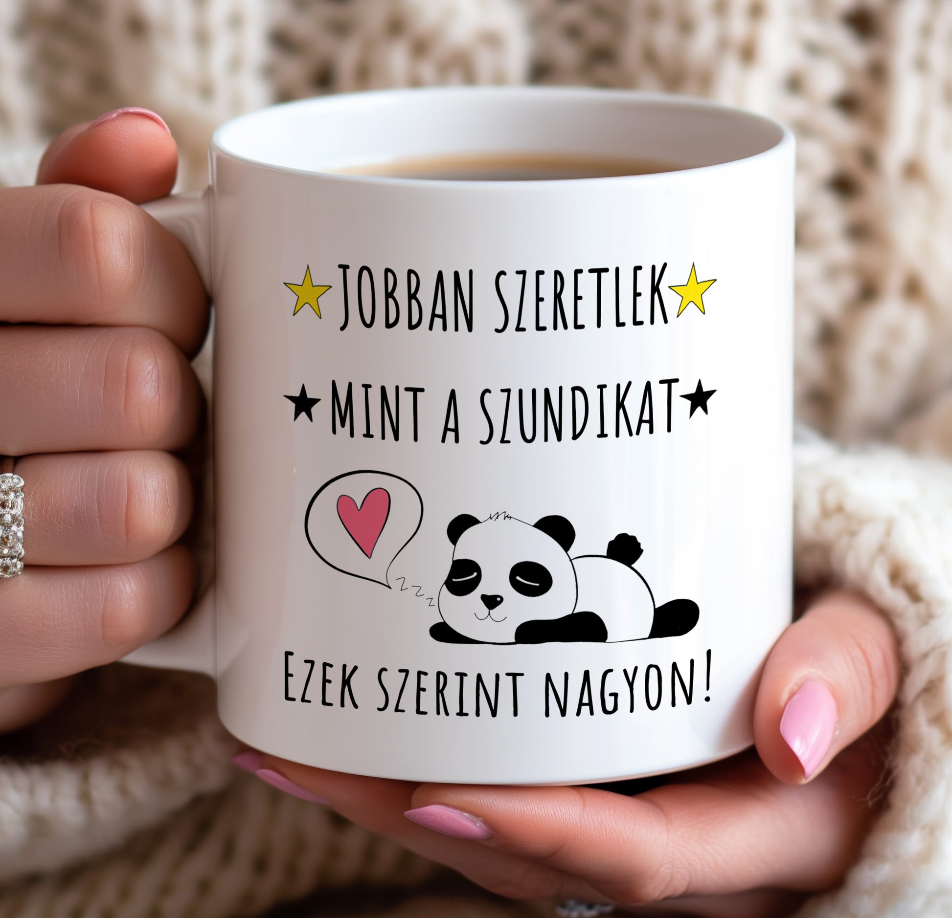 Jobban szeretlek, mint a szundikat bögre - Lovelo