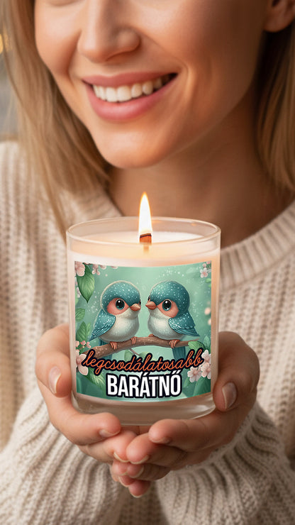 Legcsodálatosabb barátnő gyertya