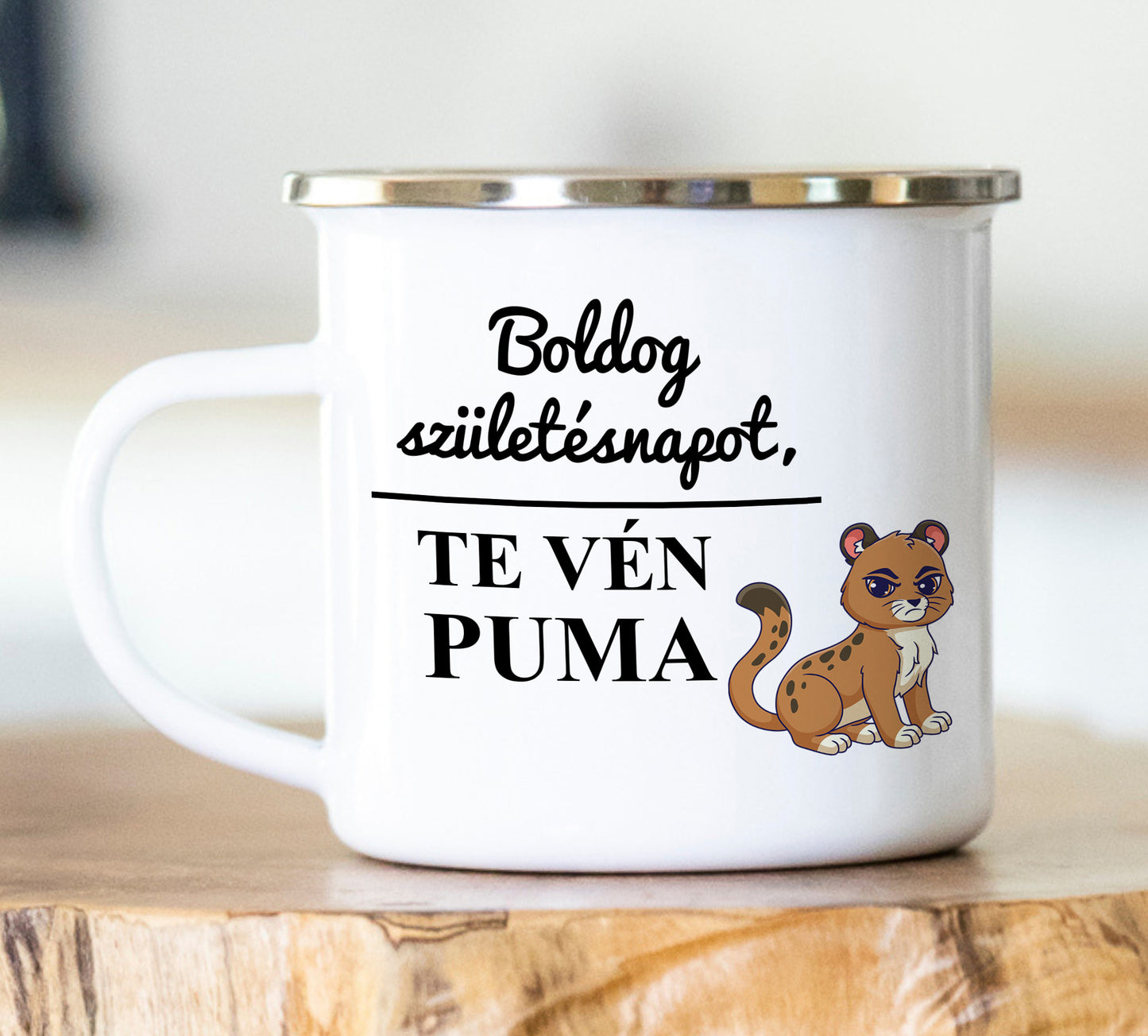 Puma zománc bögre - Lovelo