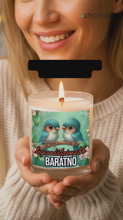 Legcsodálatosabb barátnő gyertya